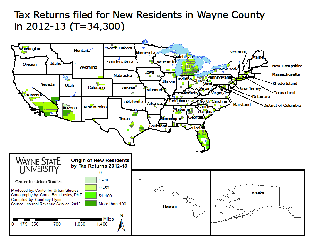 Wayne County In Migration
