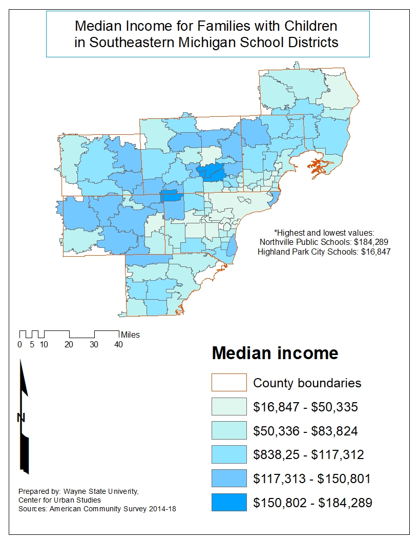 Where a Student Lives Impacts their Education Northville has Highest