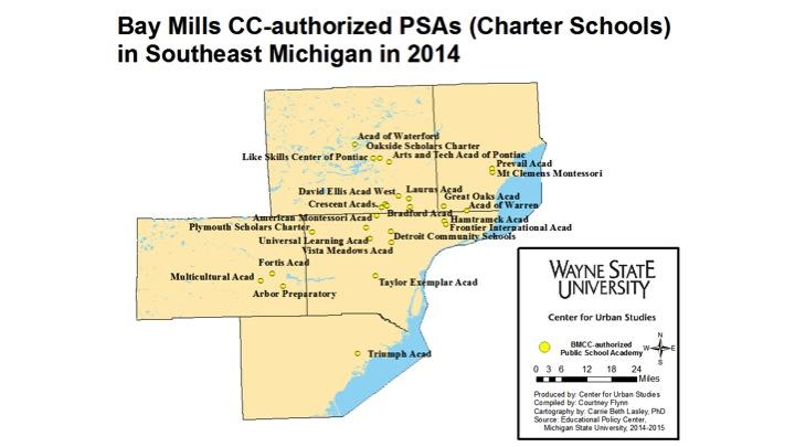 Bay Mills CC Charter Schools in Southeastern Michigan