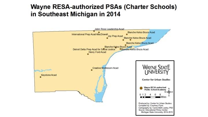 Wayne RESA Charter Schools in Southeastern Michigan